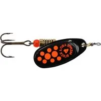 Mepps Kunstköder, Daiwa Mepps Black Fury Orange Dots Gr. 1 Blister Spinner