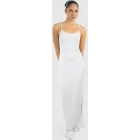 Smilodox Maxikleid Aveline, figurbetontes Rippstrickkleid mit Spaghettiträgern Knöchellanges elastisches Sommerkleid, Alltag & besondere Anlässe