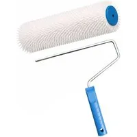 BEKATEQ Lüfterwalze BE-76W Nagelwalze Entlüftungsroller (Nagelwalze, 1-St., 25cm Stachelwalze), Entlüftungsroller für Bodenfarbe Ausgleichsmasse Verlaufsbeschichtung