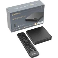 Xsarius Streaming Boxen Streaming-Box Sniper 3 BT 4K UHD Dual-WiFi LAN Bluetooth Linux IP