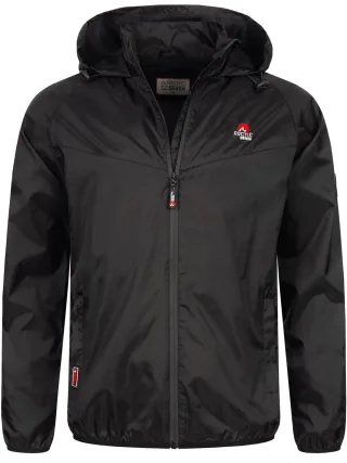 Arctic Seven Herren Regenjacke – Schwarz