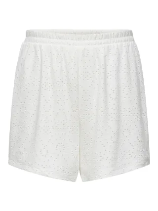 ONLY - ONLSMILLA LOOSE SHORTS JRS Cloud Dancer - Gr. - L