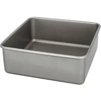 Birkmann Backform BAKER`S BEST, 22 x 22 cm, Grau, Karbonstahl, (1-tlg), Antihaftbeschichtung, Handwäsche