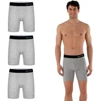Myproblems Boxershorts Lange Boxershorts im 3er Pack – Lange Unterhosen aus Baumwolle Lange Boxershorts