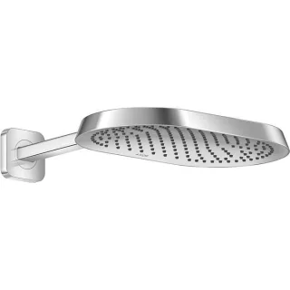 hansgrohe Axor ShowerSphere Kopfbrause 39748000 370x220mm, mit Brausearm, 1jet, 11,2 l/min, chrom