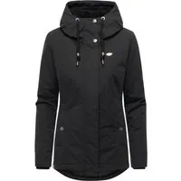 Ragwear Kurzmantel Alvena YOUMODO Wasserdichter Damen Mantel mit verstellbarer Kapuze