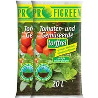 Blumixx Blumenerde Tomatenerde torffrei mit nachhaltigem Langzeitdünger, Gartenerde, Pflanzerde mit Bodenhilfsstoff für Tomatenpflanzen