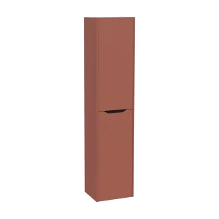 VitrA New Integra Square Hochschrank mit 2 Türen 40 x 35 x 180 cm (BxTxH) Türanschlag Matt,80304 80304