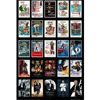 PYRAMID Poster James Bond 007 Poster Collage aus 25 Filmplakaten 61 x 91,5 cm