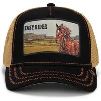GOORIN Bros. Trucker Cap Goorin Bros. Easy Rider - Wild Heart Trucker Cap Black (Basecap, Basecap, Meshcap, Trucker Kappe)
