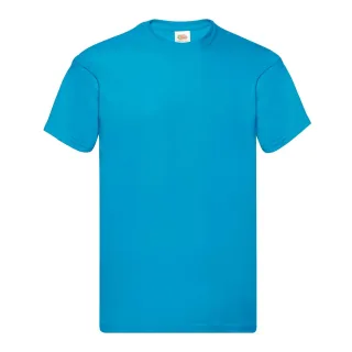 Fruit of the Loom - "Original" T-Shirt für Herren/Damen Unisex (Azure Blau)