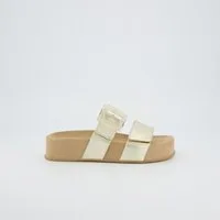 Paul Green Paul Green 6157-027, Sandaletten, Gold, Damen Sandalette