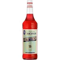 MONIN Getränke-Sirup, Monin Bitter Aperitif Sirup ohne Alkohol ideal für Cocktails 1000ml