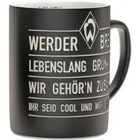 Werder Bremen Becher SV Werder Bremen Tasse "Hymne", Keramik