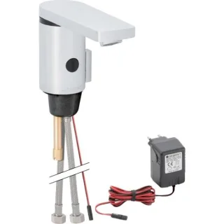 Geberit HyTronic186 Waschtisch-Armatur Infrarot/Netz berührungslos mit Mischhebel 116156211