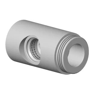 Dornbracht Anschluss Ersatzteile 091103051 D. 37 x 68,5 mm Champagne gebürstet (22kt Gold) 091103051-46
