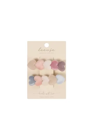 Leevje French Hair Clips 'Hearts'