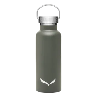 SALEWA - VALSURA 0,45L ISOLIERTE EDELSTAHL FLASCHE - Schwarz (Gr.UNI)