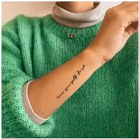 Inkster Schmuck-Tattoo Hochwertige temporäre Tattoos, Vegane & EU-Kosmetikzertifizierte Farbe
