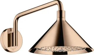 Hansgrohe Kopfbrause Axor Front m.Brausearm Polished Red Gold 26021300