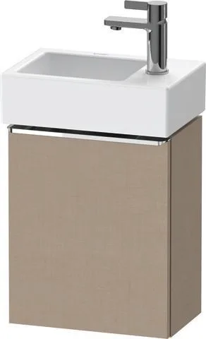 Duravit D-Neo Waschtischunterbau wandhängend Leinen Matt 364x222x440 mm - DE4218R10750000 DE4218R10750000