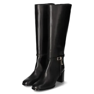 Högl Stiefel - Gr. 37,5 - Schwarz - Glattleder