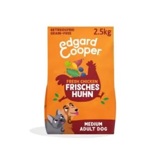 Edgard & Cooper Trockenfutter Hund, Adult, Freilaufhuhn 2,5 kg