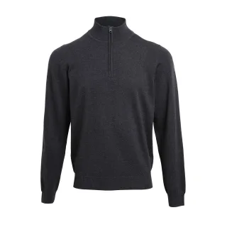 Premier - Sweatshirt Reißverschluss für Herren (Holzkohle)