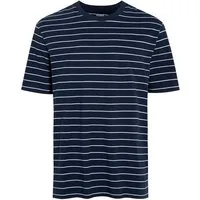 Mavi T-Shirt Streifenmuster, kurze Ärmel, Rundhalsausschnitt STRIPE TEE