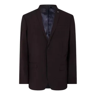 Ted Baker - Blazer für Herren, Einreihig (Burgunderrot)
