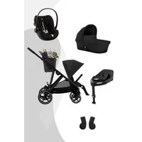 Cybex Kombi-Kinderwagen Gazelle S LUX Travel System - Ease Plus M, Kombinationen, Buggy, Travelsystem, Geschwister, oder Zwillingswagen
