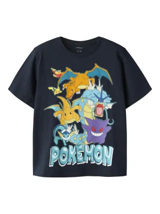 NAME IT - NKMMAJO POKEMON SS NREG TOP BOX NOOS SKY navy blazer - Gr. - 158/164
