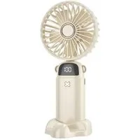 Minicloss Handventilator Tragbarer Mini-Ventilator mit 4000-mAh-Akku, 6 Geschwindigkeitsstufen