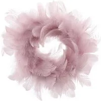 Macosa Home Dekokranz Federkranz Rosa 35, 25 od. 18 cm Ø modern, Osterdeko Tischdeko Türkranz