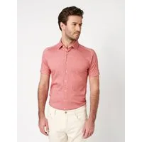 DESOTO Kurzarmhemd Casual Kent 1/2 Jerseyhemd, slim fit