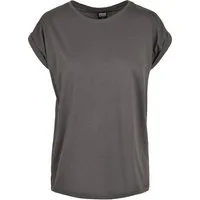 URBAN CLASSICS Kurzarmshirt Urban Classics Damen Ladies Extended Shoulder Tee (1-tlg)
