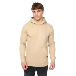 Crosshatch - "Jamolat" Kapuzenpullover für Herren (Steinfarben)