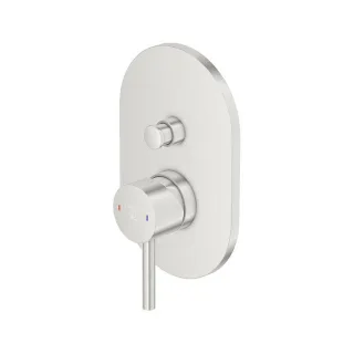 Steinberg Serie 100 Wannenarmatur Unterputz, mit Umsteller, brushed nickel, 100 2103 3 BN 100 2103 3 BN