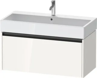 Duravit Ketho.2 Waschtischunterbau wandhängend Weiß Hochglanz 984x460x440 mm - K25078022220000 K25078022220000