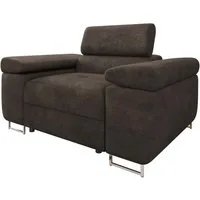 MIRJAN24 Sessel Torezio, Einstellbare Kopfstützen, 134x102x70-90 cm