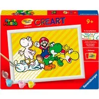 Ravensburger Malen nach Zahlen CreArt, Super Mario, Made in Europe