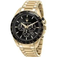 MASERATI Quarzuhr Maserati R8873612041 Traguardo Chronograph Herrenuhr 45mm 10ATM Maserati R8873612041 Traguardo Chronograph Herrenuhr 45mm 10ATM