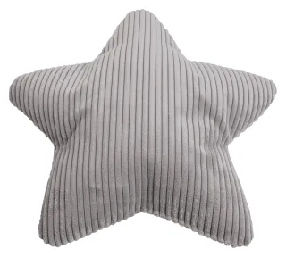 Magma Heimtex Dekokissen "SHARA Sternkissen" Kuscheliges Sternkissen mit Cord-Charme