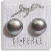 Adelia´s Paar Ohrstecker Damen Perlenschmuck 925 Silber Süsswasser Perlen Ohrstecker, Damen Perlenschmuck