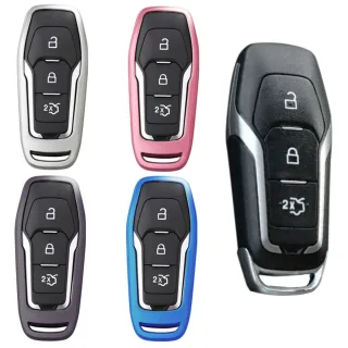 Schlüssel Hülle Tasche Gehäuse für Ford Edge Galaxy Mondeo Mustang F-150 Fusion