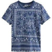 Next T-Shirt Essentials T-Shirt mit Bandana-Print (1-tlg)
