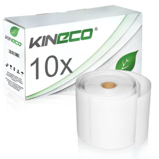 10x Etiketten kompatibel zu Dymo S0904980, 104mm x 159mm