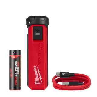 Milwaukee REDLITHIUM USB-Akku und Ladegerät L4PPS-301 - 4932493335