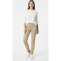 Kendindza Collection Stretch-Hose Bequeme Stoffhose elegant Slim Fit Gummibund flexiblem Rückenteil MADE IN ITALY - Weiches Material - Schlupfhose