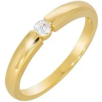 Firetti Fingerring Schmuck Geschenk Silber 925 Damenring Verlobungsring Solitär, mit Zirkonia (synth)